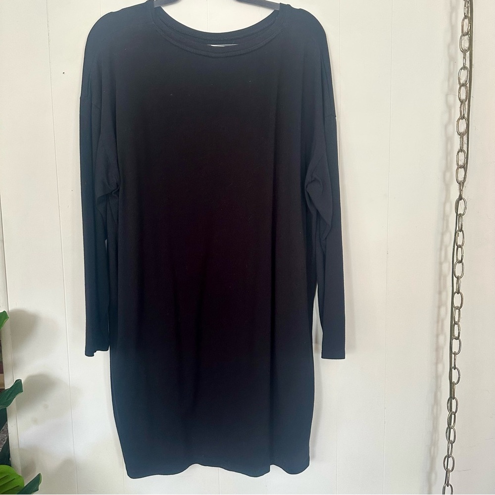 H&M Black Dress Long Sleeve XL